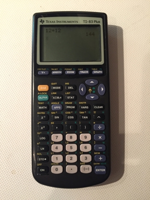 Texas Instruments TI 83 Plus , Grafik- Taschenrechner Bild 1