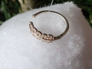 Schöner Ring S925 mit Bergkristall Steine. Neu und sehr günstig ! Bild 1