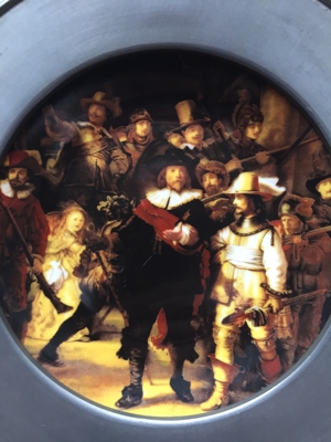 Wandteller Rembrands Nachtwache Seltmann Porzellan Bild 2