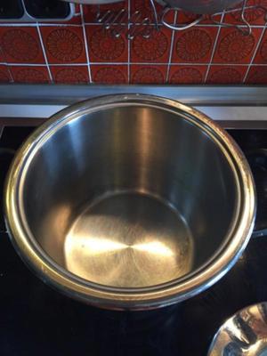 WMF Ekologa Edelstahltopf 18 cm Platte , Höhe 20 cm, top!