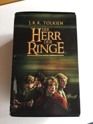 Der Herr der Ringe Trilogie, gesamt 4 Bücher in Box Bild 1
