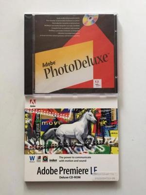 Adobe Photo de Luxe und Adobe Premiere LE