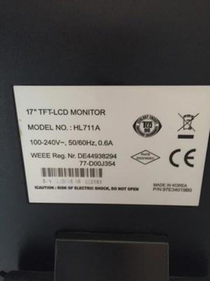 TFT LCD Flachbildschirm 17 " , Topzustand Bild 5