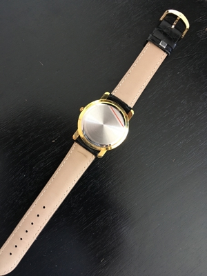 NEU - Armbanduhr von R.Rosner QUARTZ mit Lederband Bild 3