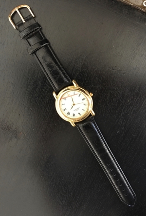NEU - Armbanduhr von R.Rosner QUARTZ mit Lederband Bild 1