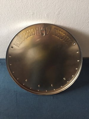 Magnet Notiz Scheibe Blech 30 cm 3 Magnete Bild 2