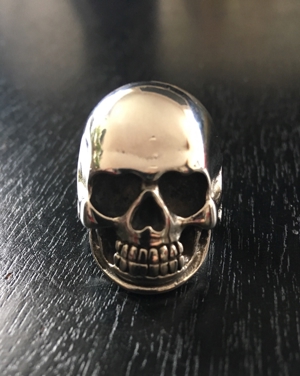 NEU - Totenkopf Edelstahl-Ring / SKULL