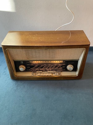 Loewe Opta Truxa Röhrenradio 1950 funktioniert