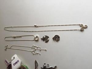 Schmuck verschieden , Silber und Modeschmuck Ringe komplettes Paket Bild 4