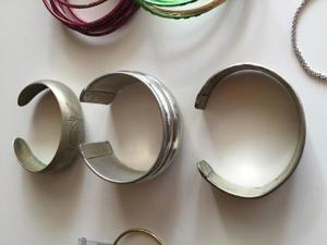 Schmuck verschieden , Silber und Modeschmuck Ringe komplettes Paket Bild 6