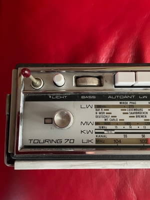 Schaub Lorenz Touring 70 Oldtimer Kofferradio Bild 4
