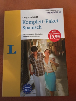 NEU - Langenscheidt Spanisch Sprachkurs (7CD s+ 2 Bücher) Bild 1