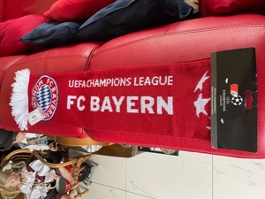 FC Bayern Schal Championsleague 2014/15