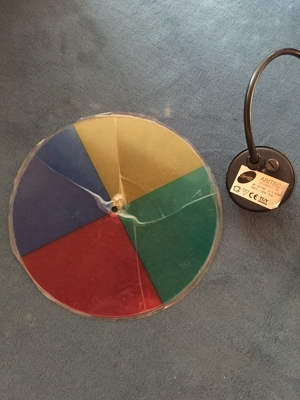 Spiegelkugelset mit Kugel Strahler Farbwechsler Bild 4