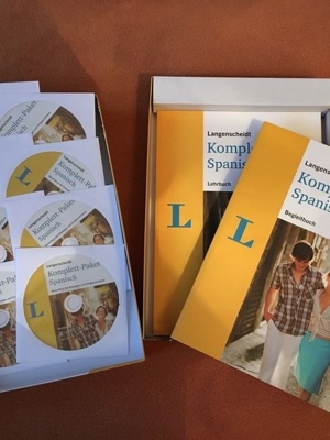 NEU - Langenscheidt Spanisch Sprachkurs (7CD s+ 2 Bücher) Bild 2