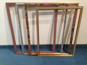 Bilderrahmen ca. 54 x 44 cm, verschieden