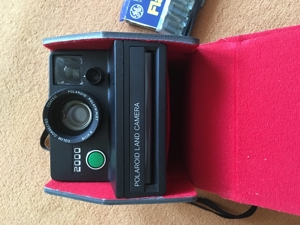 alte Polaroid-Kamera Bild 3