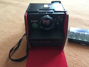 alte Polaroid-Kamera Bild 2