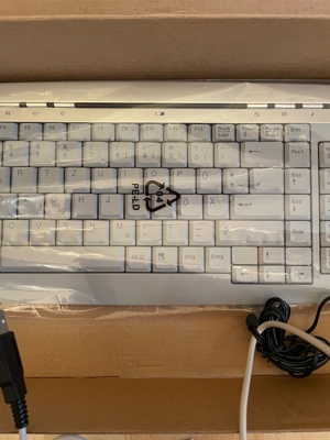Wireless Keyboard Metall mit Maus Kombi neu ovp Bild 3