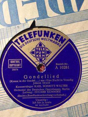 Schellack Platten fürs Grammophon , 123 Stück alle in der Hülle Bild 9