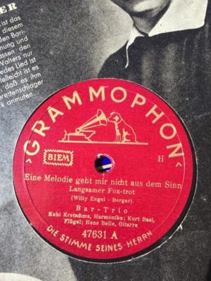 Schellack Platten fürs Grammophon , 123 Stück alle in der Hülle Bild 8