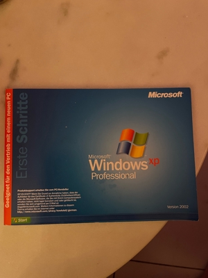 Windows XP Professional Betriebssystem mit CD und Code Bild 1