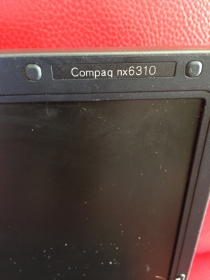 HP compaq nx6310 Notebook mit Netzteil Bild 9