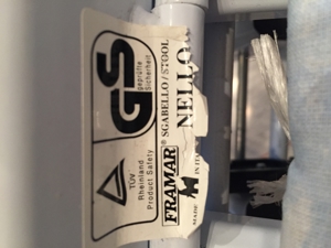 Bügelstuhl Framar Steh- Sitzhilfe Klappstuhl neuwertig Bild 2