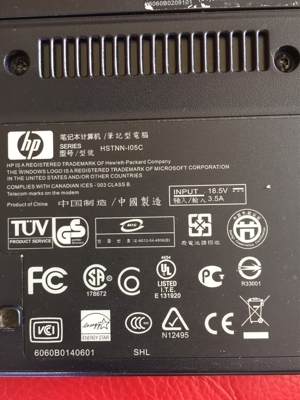 HP compaq nx6310 Notebook mit Netzteil Bild 6