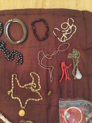 Halsketten Konvolut, Modeschmuck , Koralle, Gold, nur Komplettabgabe !! Bild 12