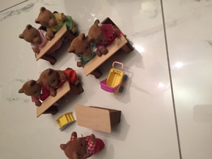 Bärenschule : 7 Bären ,3 Schulbänke ,1 Pult Bild 8