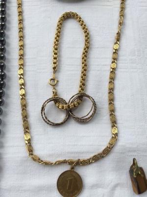 Halsketten Konvolut, Modeschmuck , Koralle, Gold, nur Komplettabgabe !! Bild 4