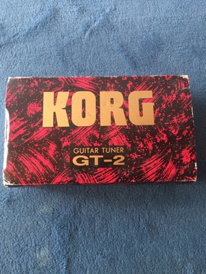 Korg GT 2 Stimmgerät Gitarrentuner in O Box Bild 2