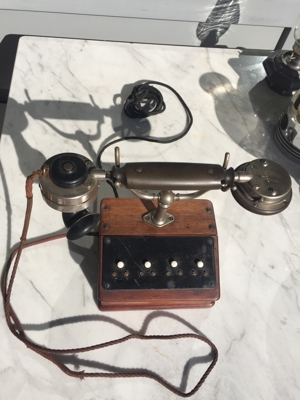 Telefon antik 1910 Vintage , Vorzimmervermittlung Bild 2