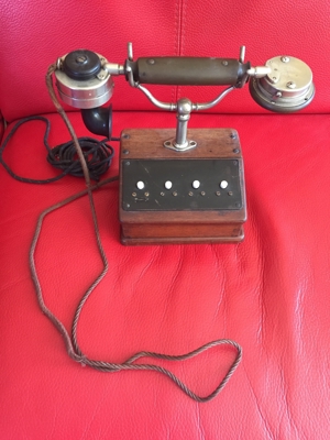 Telefon antik 1910 Vintage , Vorzimmervermittlung Bild 9