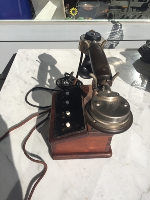Telefon antik 1910 Vintage , Vorzimmervermittlung Bild 8
