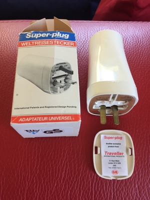 Weltreisestecker neu ovp Bild 3
