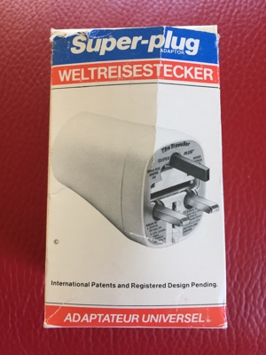 Weltreisestecker neu ovp