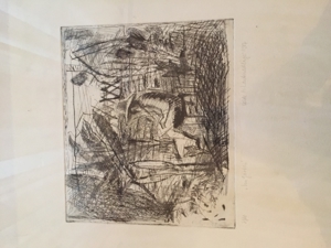 Zeichnung : Heide Marlis Lautenschläger im Garten Bild 3