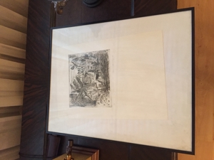 Zeichnung : Heide Marlis Lautenschläger im Garten Bild 2