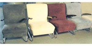 Bauhaus Sessel und Tisch Freischwinger S411 Bild 9