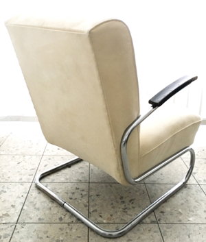 Bauhaus Sessel und Tisch Freischwinger S411 Bild 6