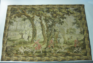 Antiker Bild-Teppich   Wand-Gobelin Bild 3