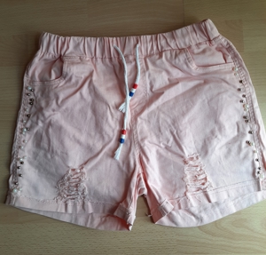 Kurze Shorts für Mädchen in rosa Gr.M, sehr guter Zustand
