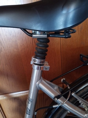 28Z,21Gg,RH45,"chrome", Nab-dy, Federgabel, gefedeterSattel.F r Weihnachten  Bild 2