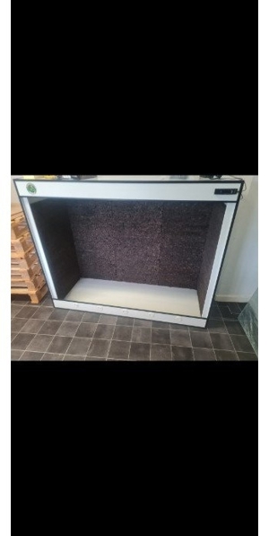 Riesen XXL Terrarium 150x60x200 aus Kunststoff in weiß grüner Leuguan Iguana Albino Varanus Bild 3
