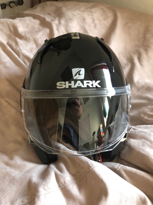 Shark Evo One schwarz-glanz, XL, mit Garantie-07-2020, Motorrad, Scooter, Bike, Roller, Motorradhelm Bild 9