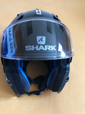 Shark Evo One schwarz-glanz, XL, mit Garantie-07-2020, Motorrad, Scooter, Bike, Roller, Motorradhelm Bild 15