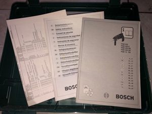 Bosch PSB 500 RE Schlagbohrmaschine mit Koffer/Anleitung, Bohrer, dÃŒbeln, Wohnung, Haus Bild 4