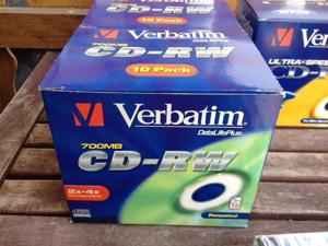 43x Verbatim + 20x Yamaha + 39x Philips CD-RW, neu & unbenutzt, OVP, Bild 4